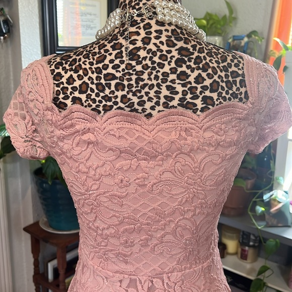 Gorgeous Petal Pink Semi Formal or Formal Dress - Picture 4 of 5